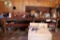 14 ft. Wooden Work Bench & Contents