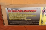 CM 3/4 Ton chain hoist