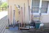 Modern long handled tools as pictured