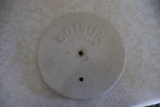 Edison battery jar lid
