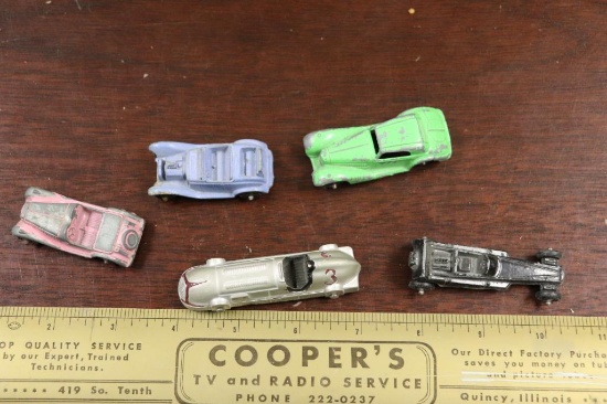 Quanity of vintage toy cars to include Tootsie