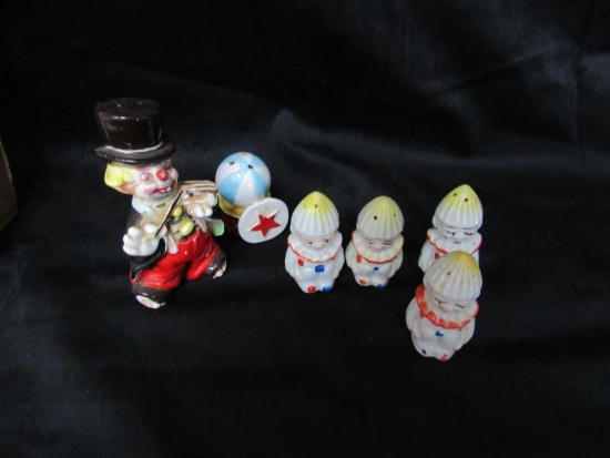 Old Vintage Clowns made in Japan Enesco and more SP Shakers