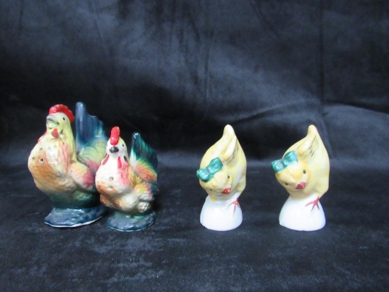 Old Vintage made in Japan Chicken SP Shakers