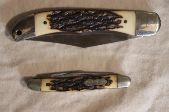 (2) UNCLE HENRY POCKET KNIFES