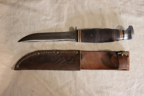 KABAR KNIFE WITH SHEATH