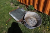 Quantity of radiators & galv. Bucket being sold for salvage