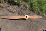 Approx. 67 in. long Vintage Wooden Propeller