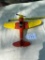 HUBLEY METAL TOY AIRPLANE.