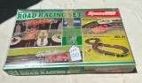 SPEEDTRAX BATTERY OPERATED ROAD RACING SET IN BOX NO. 21