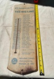 ICI AMERICANS INC.THE BIG LINE VINTAGE THERMOMETER