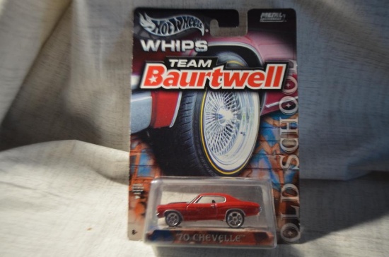 Hot Wheels Whips Team Baurtwell Old School 70 Chevelle