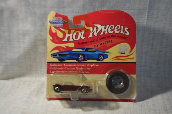 Hot Wheels Authentic Commemorative Replica and Matching Button