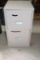 Two Drawer Metal Filing Cabinet