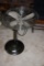 Metal Fan on Stand 36 inches tall