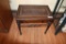 Antique Kane Bottom Bench