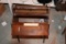 Antique Wood Sewing Box