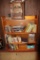 Bookshelf, books, showcase, etc.