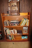 Bookshelf, books, showcase, etc.