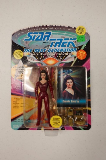 Playmates Star Trek The Next Generation Counselor Deanna Troi