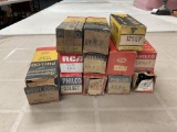 VINTAGE MIXED LOT OF TUBES