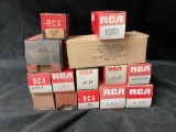 LOT OF VINTAGE RCA & RCA VICTOR RADIO TUBES VARIOUS NUMBERS