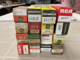 Mixed lot of vintage tubes