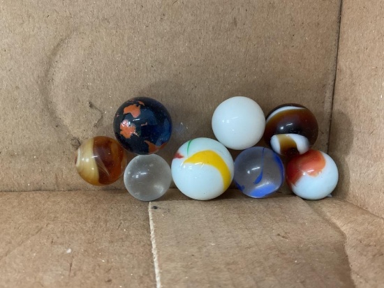 VINTAGE SHOOTER MARBLES AND MORE