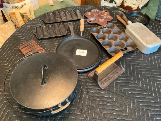 Quantity of Cast Iron Cookware