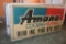36 inch tall by 6ft long Outdoor Store Sign In Metal Single Sided