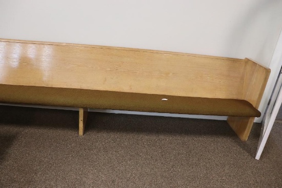 11ft by 8inch Church Pew