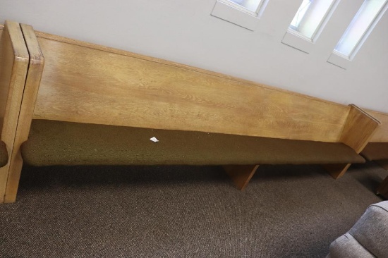 11ft by 8inch Church Pew