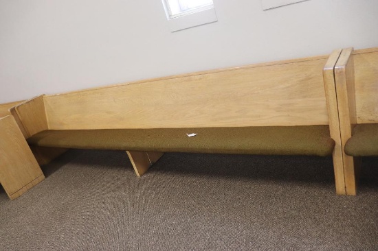11ft by 8inch Church Pew