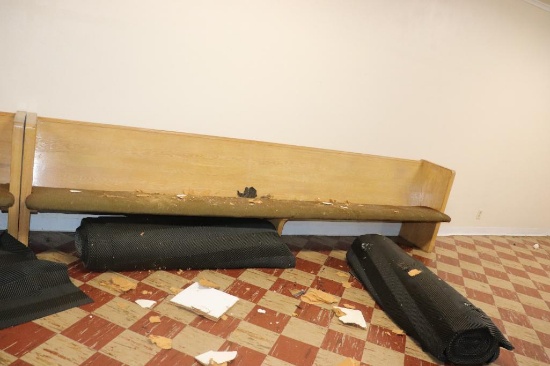 11ft by 8inch Church Pew