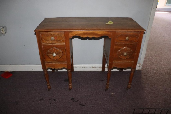 42 inch Small Solid Wood Desk
