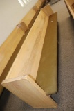 11ft by 8inch Church Pew