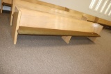 11ft by 8inch Church Pew