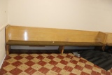 11ft by 8inch Church Pew