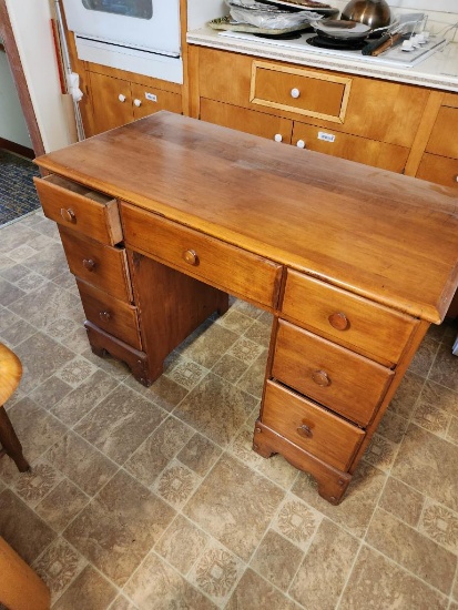 Vintage wood desk
