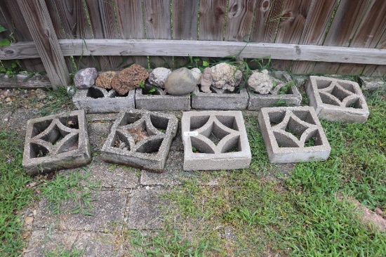 (8) Bricks and Rocks