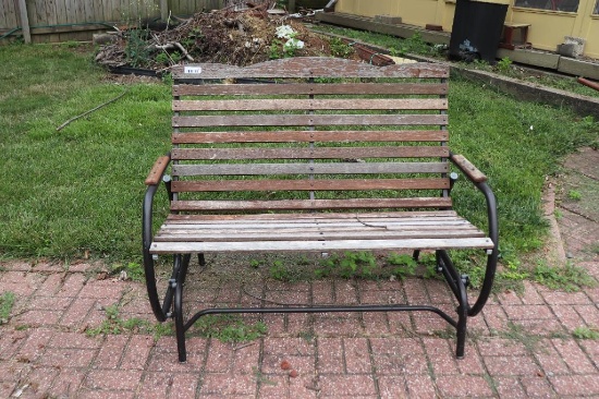 48 in. Long Outdoor Rocking Bench