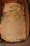 Vintage doilies and tablecloths
