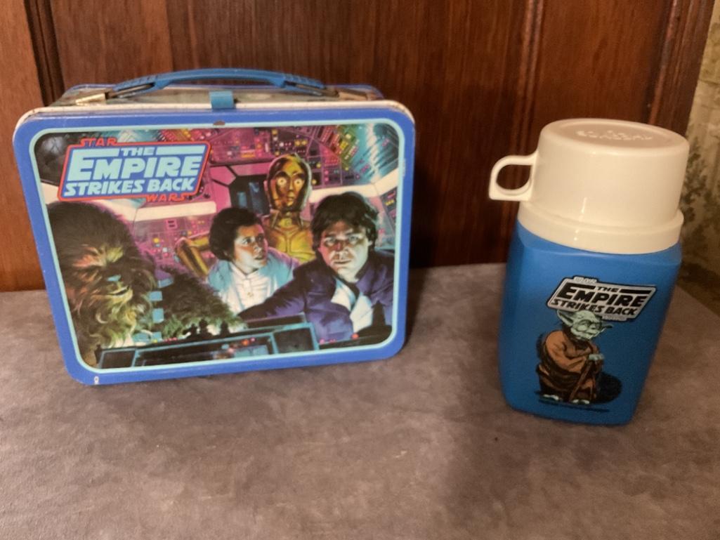 Vintage Star Wars Empire Strikes Back Lunchbox and Thermos 1980