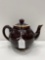 WHITE HALL CARNATION TEA POT-4 FLOWERS ON SPOUT-NO SHIPPING