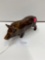 STONEWARE PIG MARKED LOCUST 1995 RED WING-NO SHIPPING