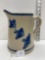 WHITE HALL BLUE BIRD PITCHER-NO SHIPPING