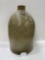 2 GAL SALT GALZED JUG MARKED W. WOODWORTH-NEW YORK-NO SHIPPING