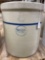 8 GAL BLUE BAND STONEWARE CROCK-NO SHIPPING