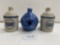 2021 COIPS MINI JUG, 2ND COMMEMORATIVE WHITE HALL MINI JUG & 1994 B&W POTTERY CLUB BIRDHOUSE-NO
