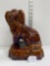 STONEWARE DOG 11 INCHES TALL-NO SHIPPING