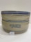 WHITE HALL CAKE CROCK WITH REPAIRED LID-NO SHIPPING